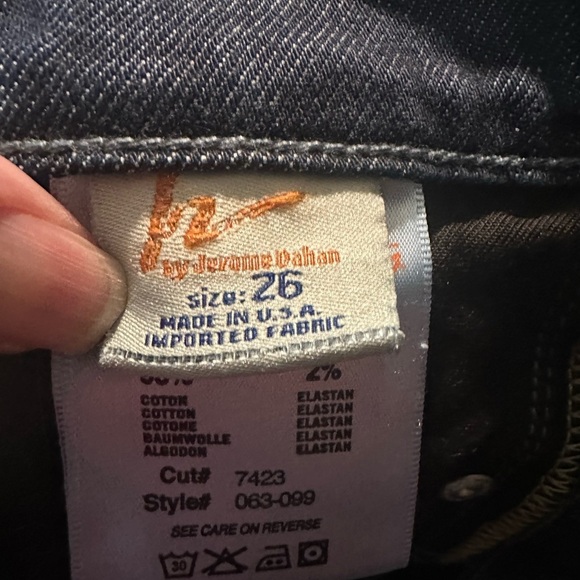 (9)Citizens of humanity •kelly#063•stretch•Low waist cropped•size 26•EUC - Picture 11 of 13